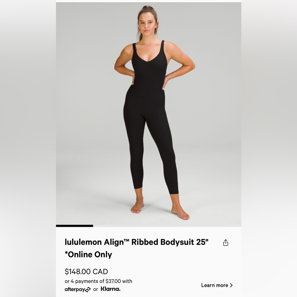 lululemon Align™ Ribbed Bodysuit 25"